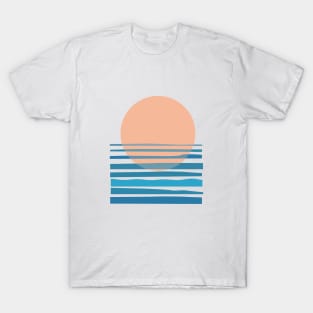 sunset landscape T-Shirt